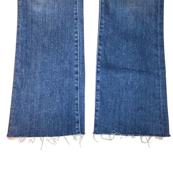 MOTHER The Hustler Ankle Fray Jeans in Big Sky Size 28 - Picture 8 of 15